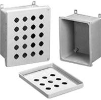 Hammond Manufacturing-PJ14126HP25 Kästen, Gehäuse und Gestelle Type 4, 4X Polyester Pushbutton Enclosure