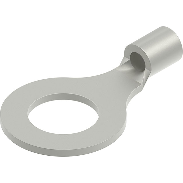 Molex-19193-0073 Terminales del conductor Ring Tongue Terminal 14-16AWG Copper 21.2mm Electro Tin VersaKrimp™ Carton