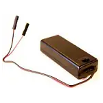 2 AAA Battery Holder