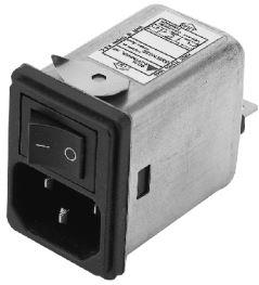 Delta Electronics-03BENG3G Power Entry Modules Power Entry Module EMI Filtered M 3 POS 250VAC 3A Switch ST 1 Port