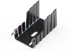 Assmann WSW components, Inc-V2218B Kühlkörper Heat Sink Passive with Black Anodized Finish