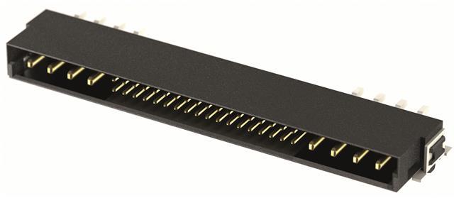 HARTING-15754162601000 Steckverbinderleisten und Leiterplattenbuchsen Conn Shrouded Header (4 Sides) M 4Power/16Signal POS 2.54mm/1.27mm Solder RA Side Entry SMD har-flex® Reel