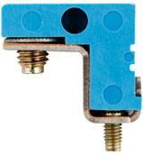 Weidmuller-1071360000 Steckverbinderbrücken und Shunts Conn Jumper M 2 POS 12mm Screw ST