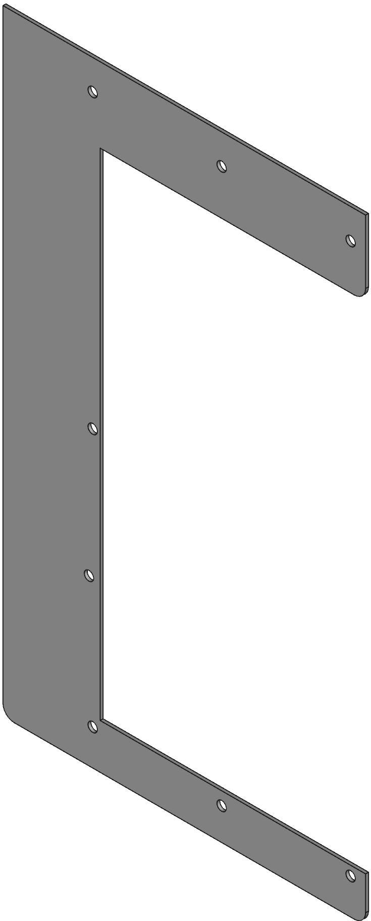 Hammond Manufacturing-1485EL1 Kabelzubehör Cable Accessories Drop Hanger Steel Gray