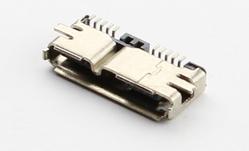 Assmann WSW components, Inc-AUSB3-CFC-KSR Connector USB USB3.0 style AB micro, female, right angle, SMT, 10pin 1,5A