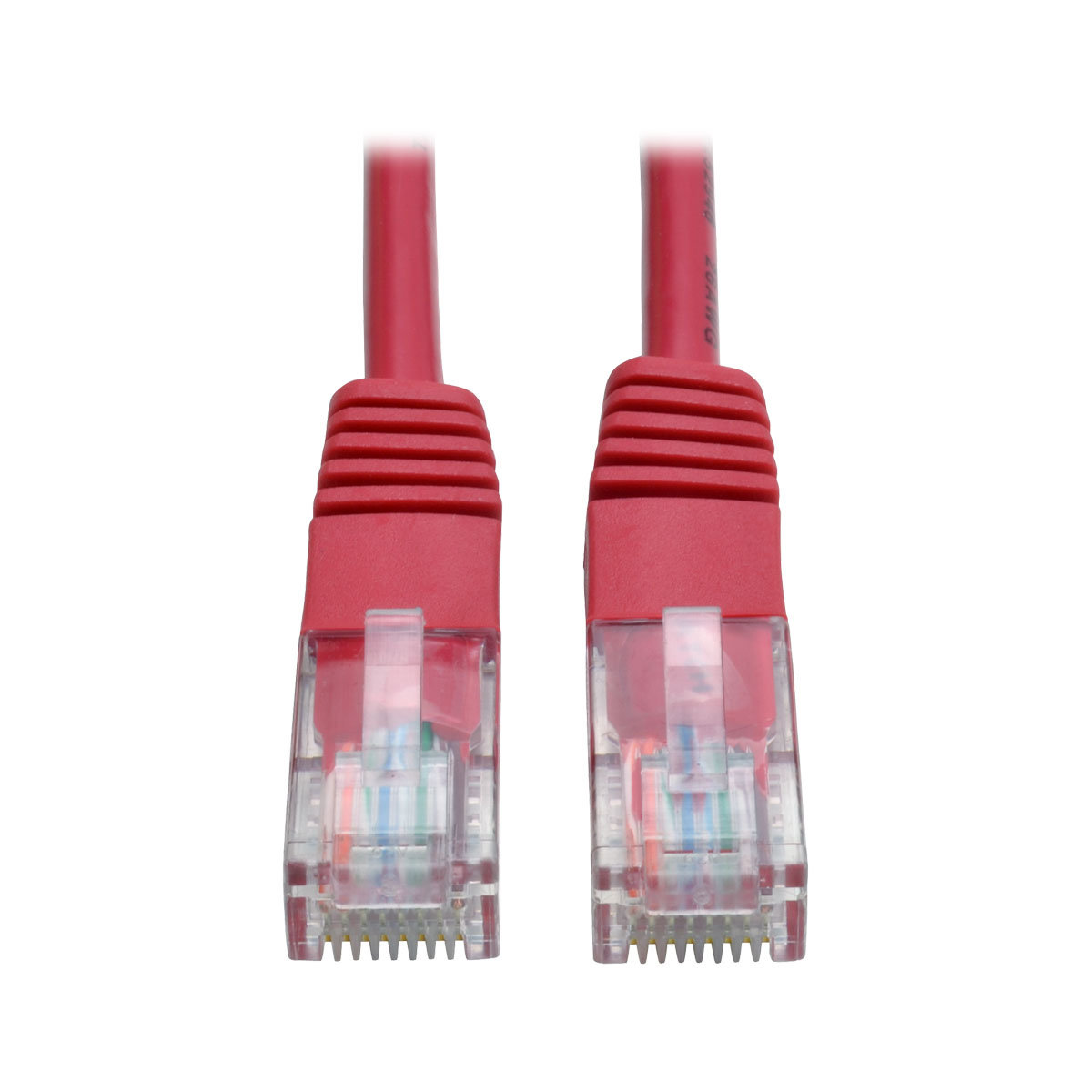 Eaton (formerly TrippLite)-N002-003-RD null Cable Assembly Cat 5/Cat 5e 0.91m 26AWG RJ-45 to RJ-45 8 to 8 POS M-M Crimp-Crimp