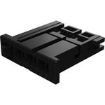 Conn Housing RCP 6 POS 1.8mm Crimp ST Cable Mount Black Bag