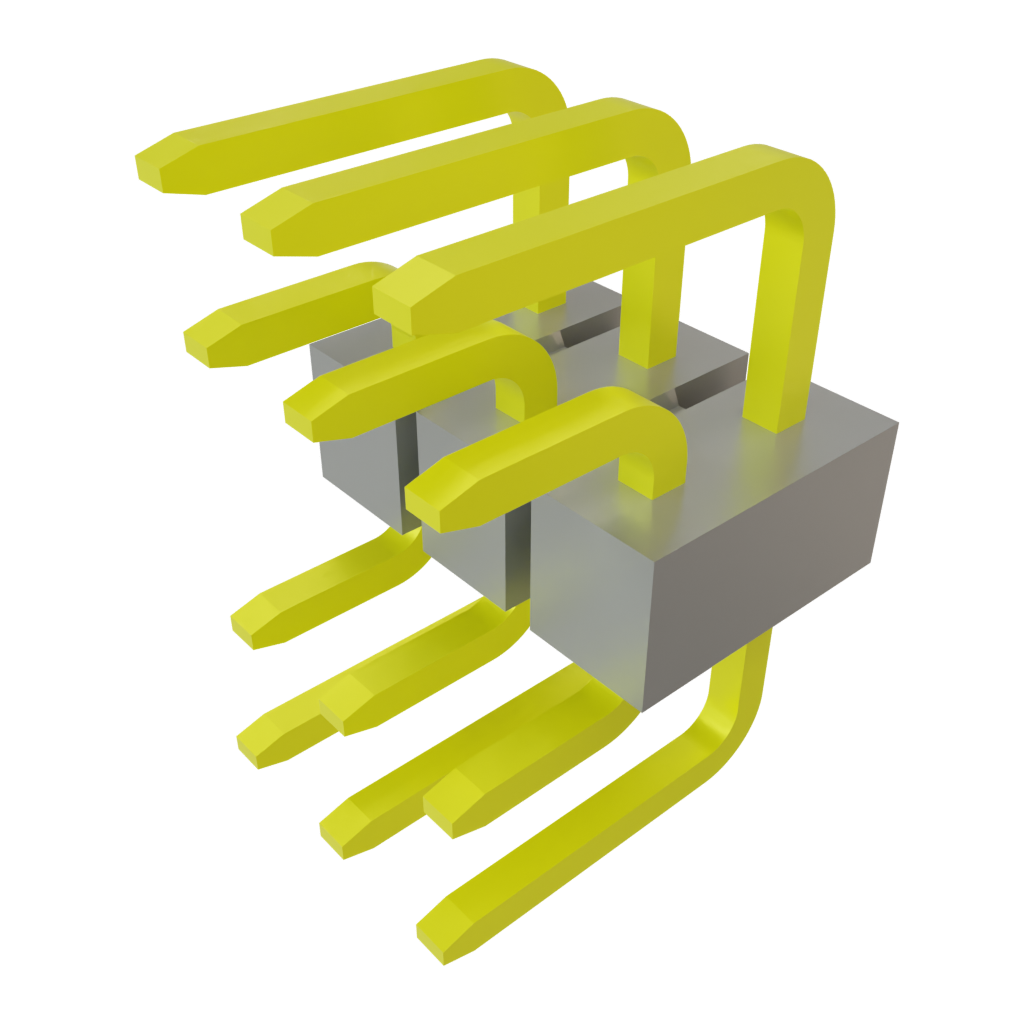 Samtec-BTSW-103-01-T-D Connector Jumpers and Shunts Conn Jumper M 6 POS 2.54mm Solder ST Thru-Hole Bulk