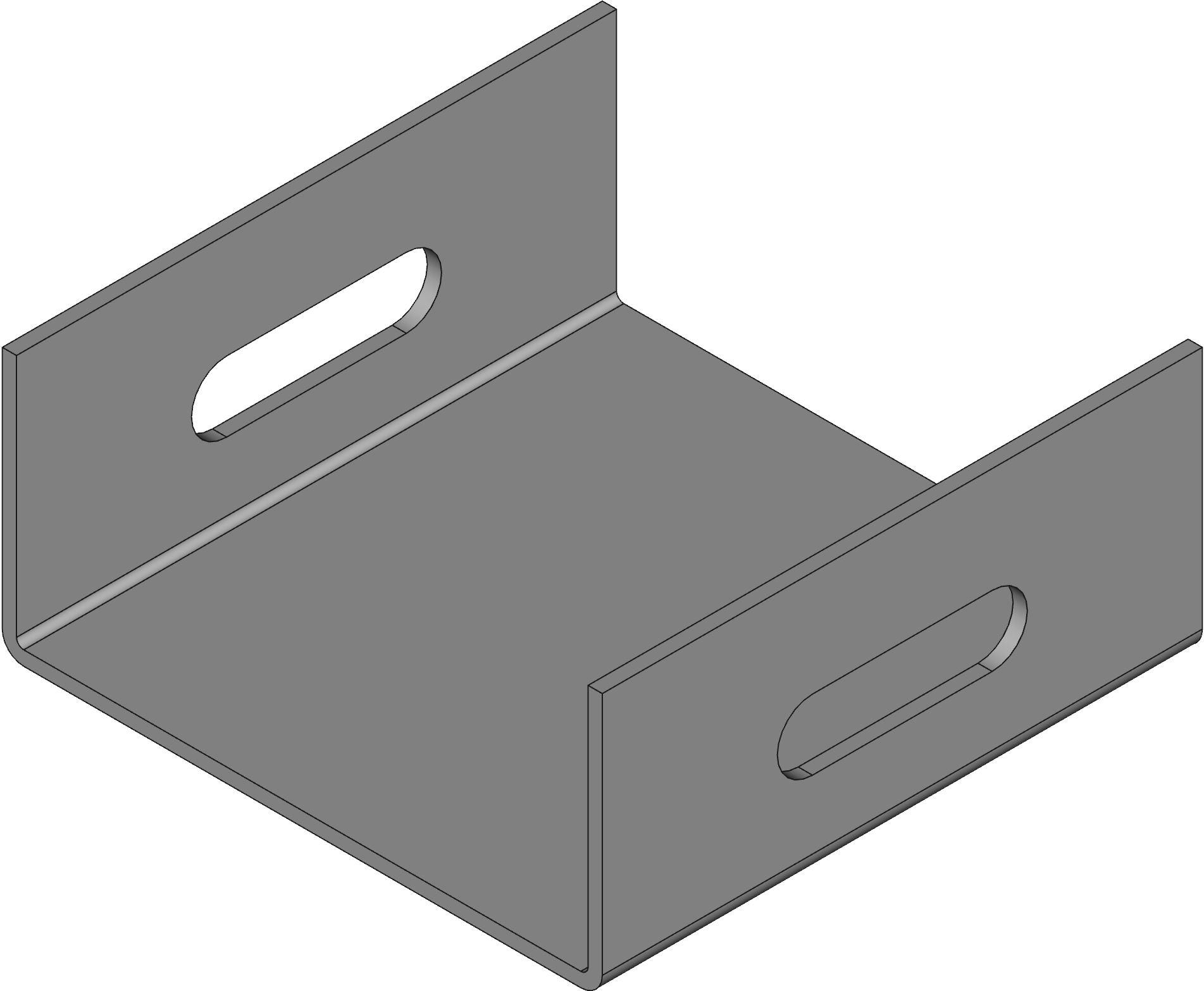 Hammond Manufacturing-CWCP2 Kabelzubehör Wiring Ducts Closing Plate Square Screw Steel Gray