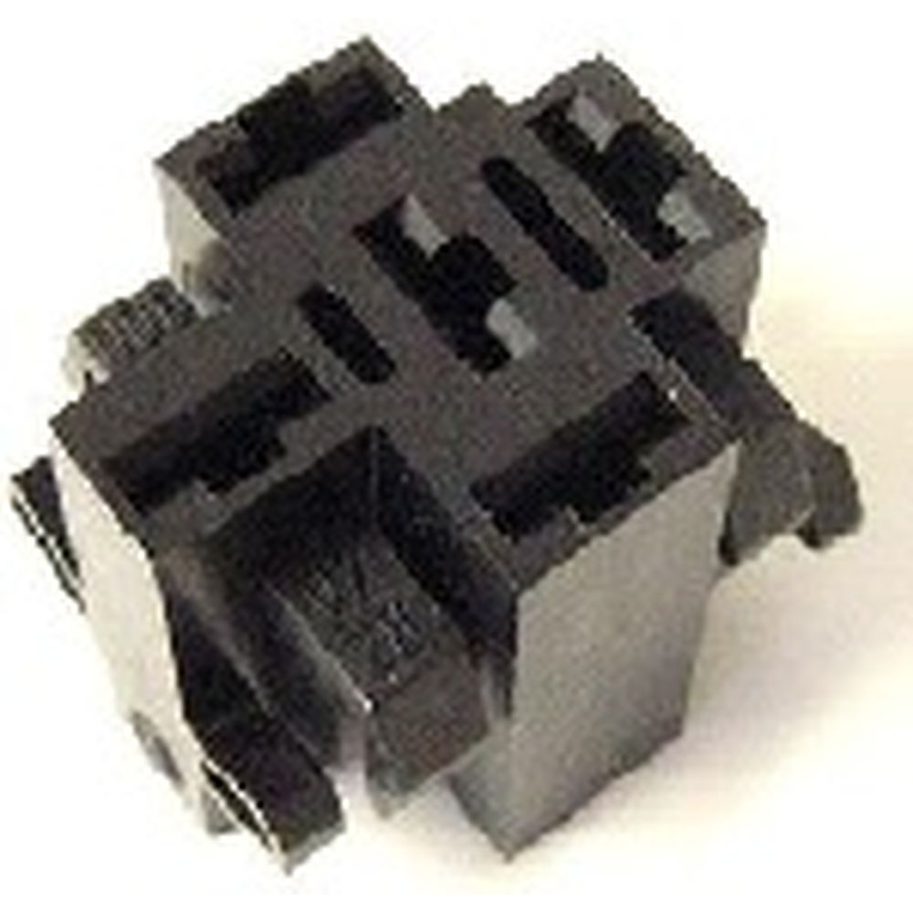 Delphi-10718783 Carcaza de cables discretos de conector Conn Housing F 5 POS Crimp ST Cable Mount Black