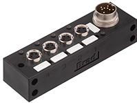 Molex-BEB401P-FBW-10 null Sensor/Actuator Box PNP Wiring 3 Pole M8 4 Port to Cable Connection 10m