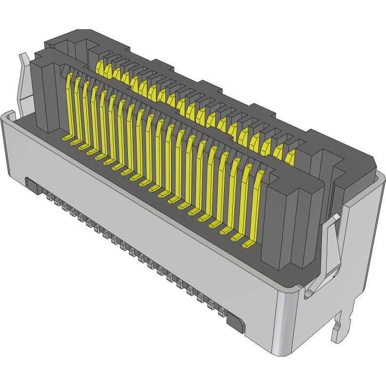 Samtec-LSHM-120-04.0-L-DV-A-S-TR Steckverbinderleisten und Leiterplattenbuchsen Conn Socket and Terminal Strip HDR/SKT 40 POS 0.5mm Solder ST Top Entry SMD Razor Beam™ T/R