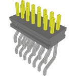 Conn Micro Terminal Strip HDR 14 POS 1mm Solder RA Side Entry SMD Tube