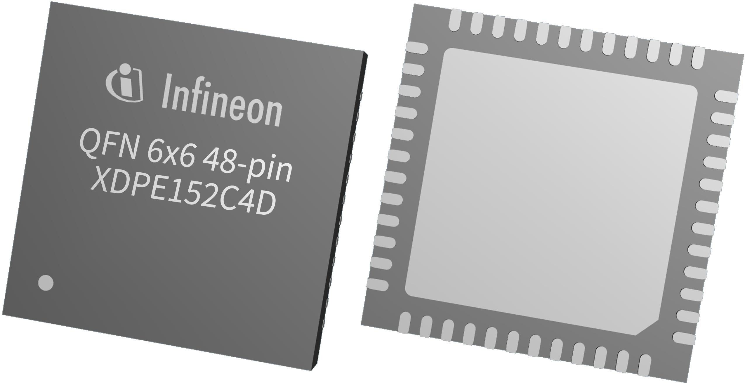 Infineon Technologies AG-XDPE152C4D0000XUMA1 Contrôleurs CC en CC Digital Multi-Phase Controller
