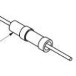 Radiall-F718198000 Steckverbinderzubehör Connector Accessories Crimp Ferrule Straight
