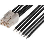 Molex-2162911062 Cable Assembly AC Power Cable Assembly AC Power 0.3m Wire to Board 6 POS F Crimp 14AWG