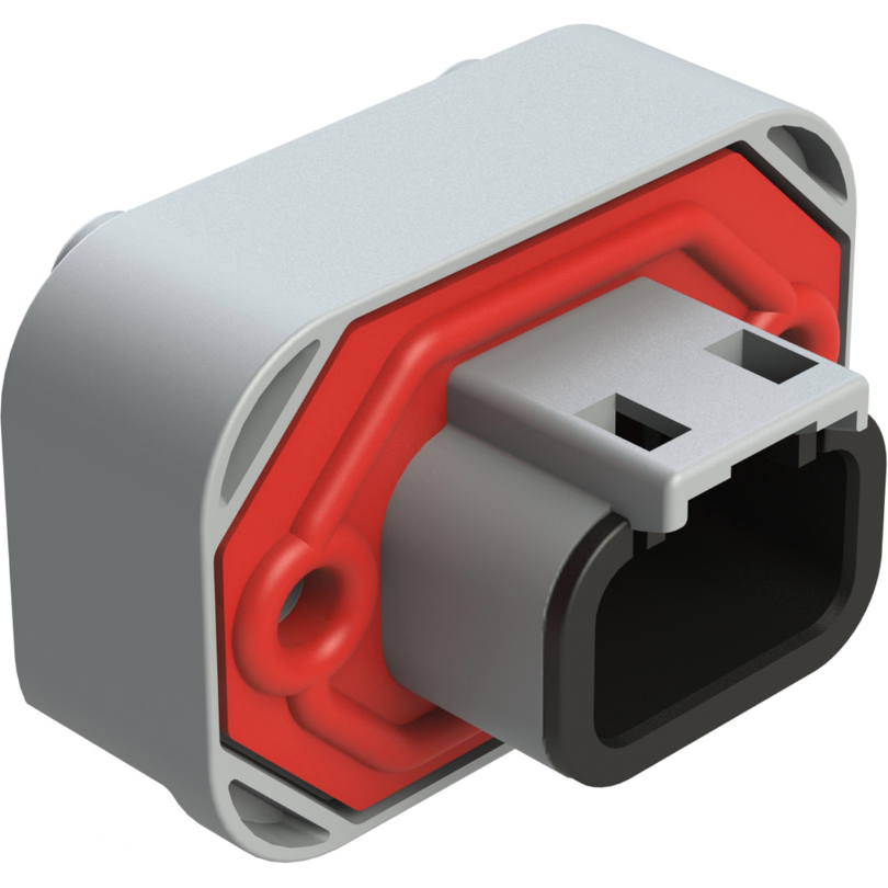 Amphenol-ATM15-3P-BM04 Cabezales del conector y receptáculos PCB Conn Wire to Board HDR 3 POS 4.2mm Solder ST Top Entry Thru-Hole Tray