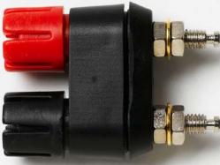 Pomona Electronics-6884 电子测试设备连接器 Conn Binding Post F 1/1 POS Solder Turret ST Cable Mount 2 Port