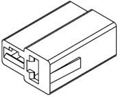 Molex-94090-4080 分立接线罩连接器 Conn Housing F 2 POS Crimp ST Cable Mount Carton