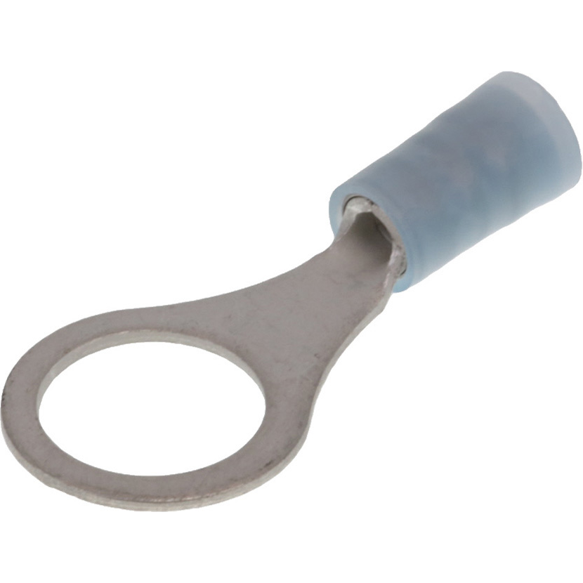 Molex-190730059 Steckverbinderanschlüsse Ring Tongue Terminal 14-16AWG Copper Blue 31.8mm Tin Avikrimp™ Carton