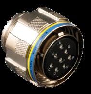Glenair-180-091NF06-11-2PN Connector Circular Conn Circular PIN 2 POS ST Cable Mount 2 Terminal 1 Port