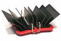 Advanced Thermal Solutions-ATS-51230K-C1-R0 Kühlkörper Heat Sink Passive BGA Spread Clip Aluminum 6.64°C/W Black Anodized