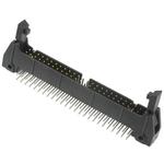 Conn Ejector Header HDR 50 POS 2.54mm Solder RA Side Entry Thru-Hole Box