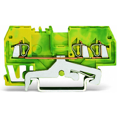 WAGO-279-687 Blocs de raccordement de terminaux Conn Terminal Block 3 POS Spring Clamp DIN Rail Box