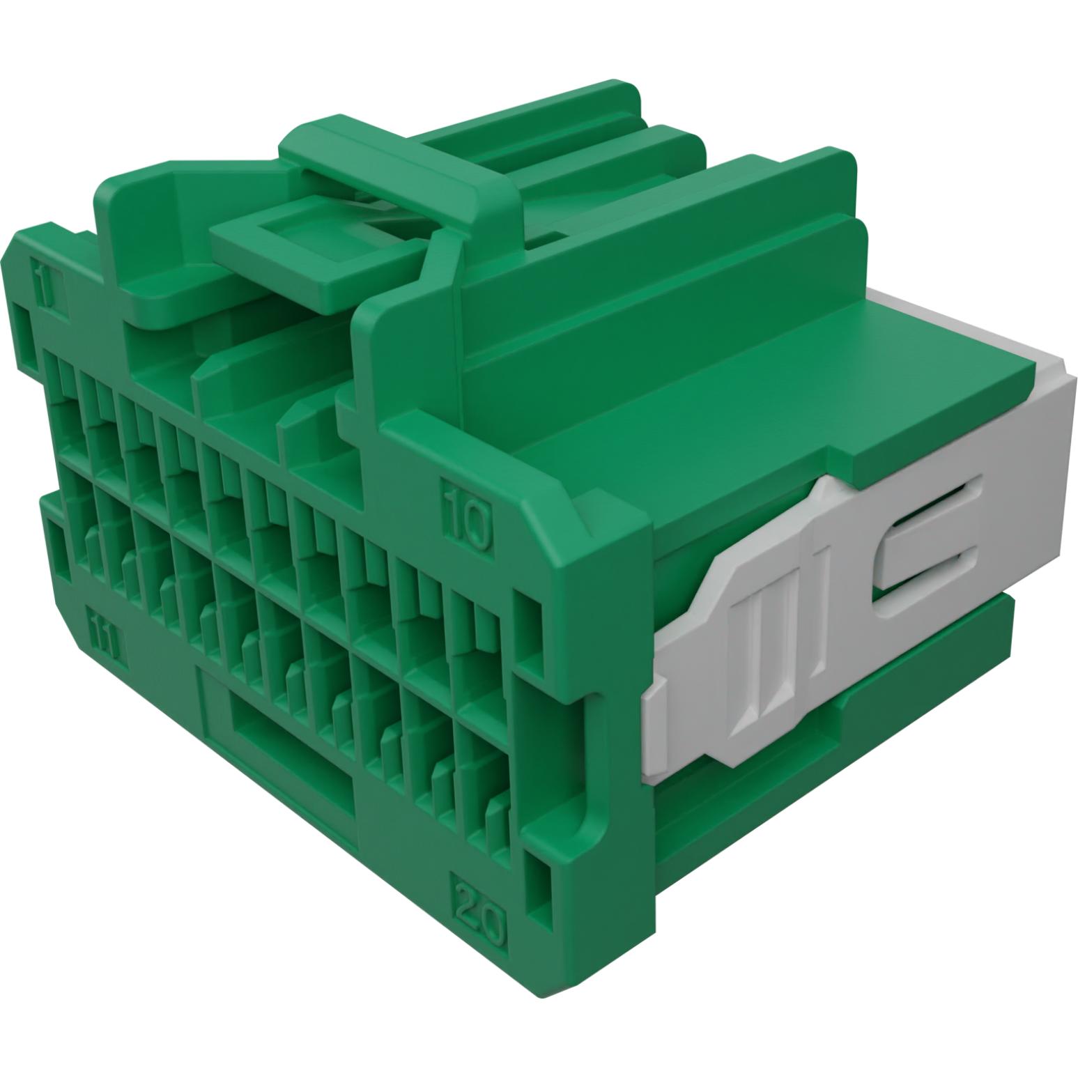 Molex-347290203 Steckverbinderleisten und Leiterplattenbuchsen Conn Wire to Board RCP 20 POS 2.54mm Crimp ST Thru-Hole Stac64 Tray