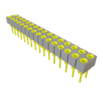 Conn Socket Strip SKT 32 POS 2.54mm Solder ST Top Entry Thru-Hole Tube