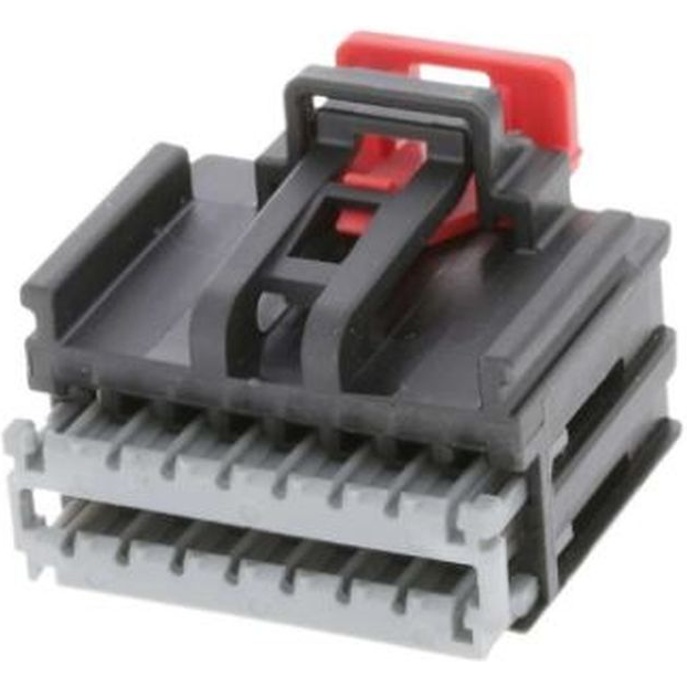 Delphi-15512508 Einzeladersteckverbinder, Gehäuse Conn Housing RCP 16 POS Crimp ST Cable Mount Brown