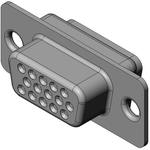 D02-M15SG-N-F0_D-Sub/VGA连接器