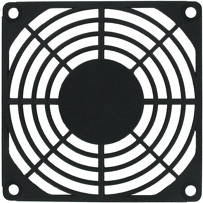 Qualtek Electronics-09252-G Wärmemanagement-Zubehör Thrml Mgmt Access Fan Guard Plastic Bulk