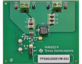 Texas Instruments-TPS563200EVM-652 Energiemanagement, Entwicklungsplatinen und -kits TPS563200 DC to DC Converter and Switching Regulator Chip 1.05V Output Evaluation Board