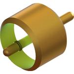 Amphenol SV Microwave-066-15-002 Steckverbinderzubehör Connector Accessories Hermetic Seal Straight Gold Over Nickel