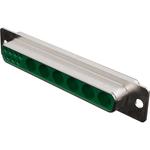 Conn D-Sub F 6Power/7Signal POS 2.84mm Solder Cup ST Cable Mount 1 Port Carton