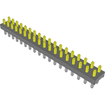 Conn Unshrouded Header HDR 36 POS 2mm Solder ST Top Entry Thru-Hole Bulk