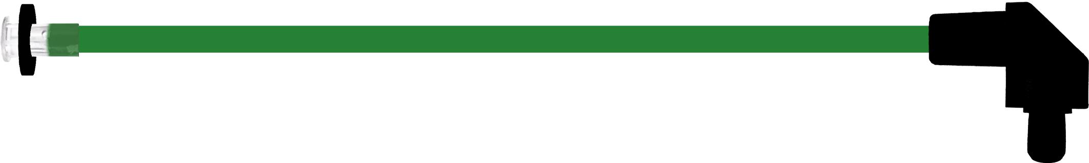 Bivar-SZR1-6.00-F4PS54-5 LED-Lichtleiter LED Light Pipe Round Green Flexible