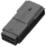 Conn Housing PL 10 POS Crimp ST Cable Mount Black