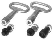 Hammond Manufacturing-2SQK7 null 7mm Square Key, Fits 2Sqi7