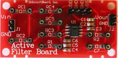 SchmartBoard-710-0013-01 Entwicklungssätze und Werkzeuge Active Filter Board