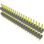 Conn Board Stacker HDR 20 POS 2.54mm Solder ST Top Entry Thru-Hole Bulk