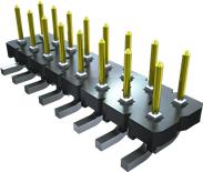 Samtec-TSF-114-02-S-S Steckverbinderleisten und Leiterplattenbuchsen Conn Unshrouded Header HDR 14 POS 2.54mm Solder ST SMD Tube