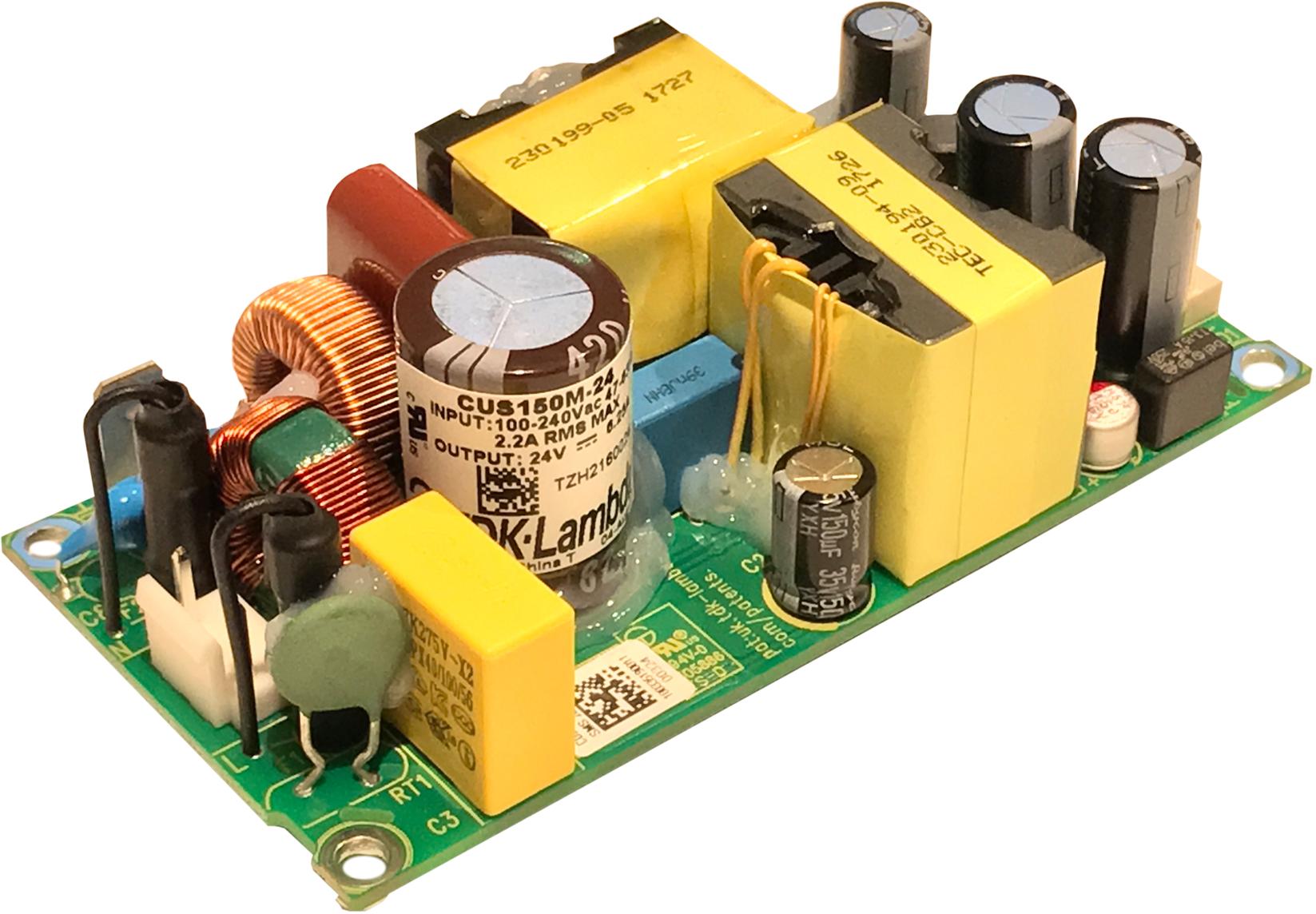 TDK-CUS150M12 交流至直流电源供应器 AC/DC Power Supply Single-OUT 12V 10(Convection)A/12.5(Forced Air)A 120(Convection)W/150(Forced Air)W 8-Pin