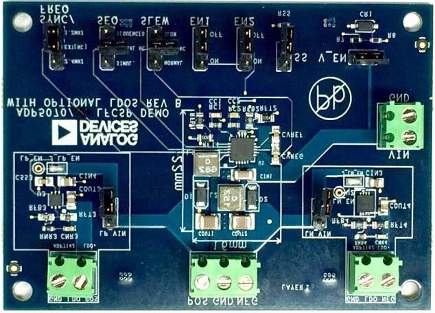 Analog Devices-ADP5071CP-EVALZ Power Management Development Boards and Kits ADP5071 DC to DC Converter and Switching Regulator Chip 12V/15V Output Evaluation Board