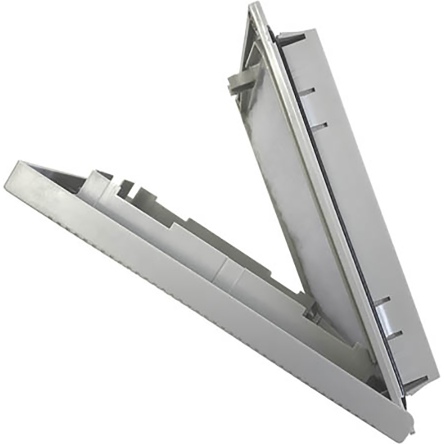 ORION FANS-LFGH120 Thermal Management Accessories Louvered Fan Guard, hinged for 120mm Fan