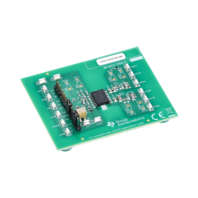 Texas Instruments-UCC21530EVM-286 Kit e schede di sviluppo gestione della potenza Ucc21530 Isolated Dual Channel Driver Evaluation Module