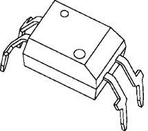 Toshiba-TLP627MF(D4-T4,E Transistor e fotoaccoppiatori in uscita fotovoltaici DC-IN 1-CH Darlington DC-OUT 4-Pin PDIP T/R