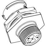 Conn Circular PIN 8 POS Crimp ST Jam Nut 8 Terminal 1 Port Bag