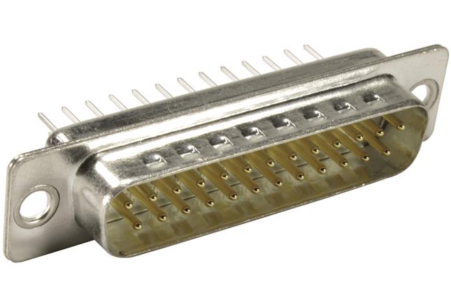 HARTING-09670095654 Steckverbinder, D-Sub Conn D-Sub M 9 POS 1.37mm Solder ST Thru-Hole 9 Terminal 1 Port Carton